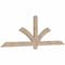 Ekena Millwork Redmond Smooth Timber Gable Bracket, Douglas Fir, 72"W x 24"H x 1 1/2"D x 3 1/2"F, 8/12 Pitch GBW072X24X0204RED00SDF - alternate 3